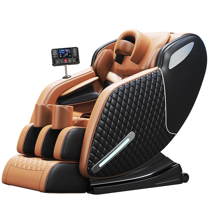 electric luxury Professional 4D Rocking Shiatsu L Shape Zero Gravity full Body Massage Chair